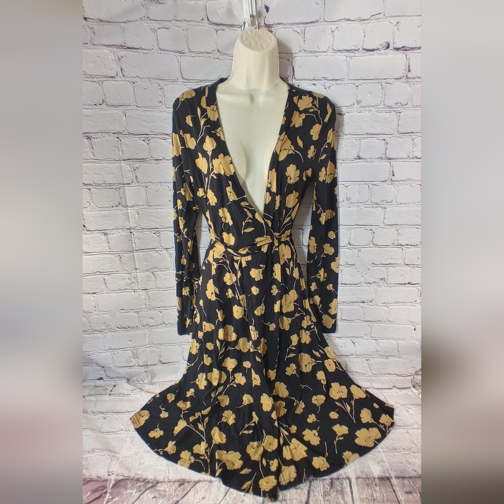 Garnet Hill Smalll Wrap Open Kimono Bohemian Robe Cover Up Y2K Farmers  Market